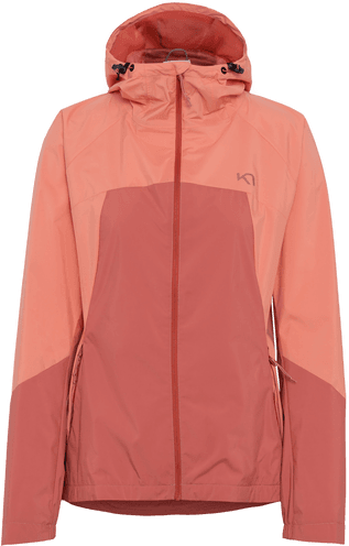 Kari Traa Thale Shell Jacket Dark Dusty Orange Pink