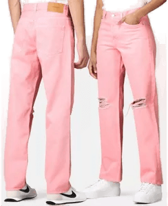 Junkyard Nevermind jeans Rosa W30