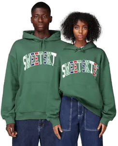 Sweet Sktbs Loose Team Hettegenser Grønn XS