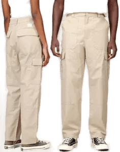 Yoke Campo cargobukse Svart Unisex L