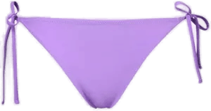 Junkyard Side-Tie Swim Bikinitruse Lilla S