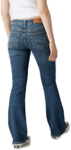Junkyard Bootcut Low jeans Blå XS