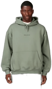 District 46 Face hettegenser Hvit M