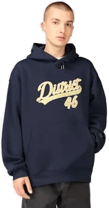 District 46 Varsity hettegenser Blå XS