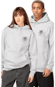 Beyond Medals Baekkel hettegenser Grå M