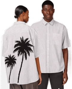 Sweet Sktbs Big Striped linskjorte Unisex XS