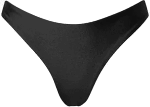 Junkyard High Leg bikinitruse Grønn L