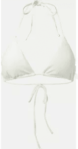 Junkyard Terry Triangel Bikinitopp Hvit XS