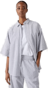 Junkyard Seersucker skjorte Unisex M