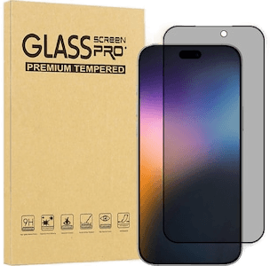 Iiglo iPhone 17 Pro Max Privacy skjermbeskytter