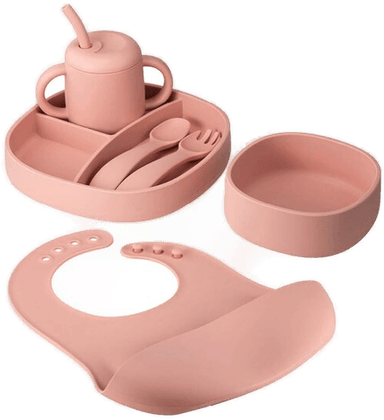 Modern House Chic Kids barnesett 6 deler rosa