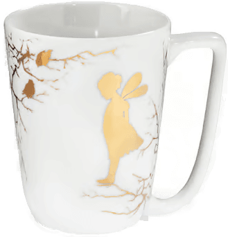 Wik & Walsøe Alv kopp 30 cl gull