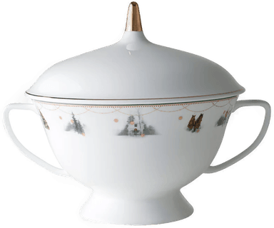 Wik & Walsøe Julemorgen terrin hvit