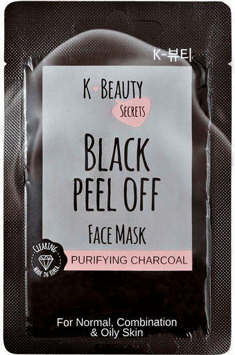 Kbeauty Secrets Black Peel Off Mask