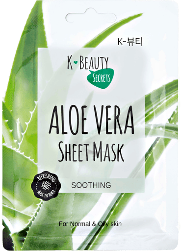 Kbeauty Secrets Aloe Vera Sheet Mask