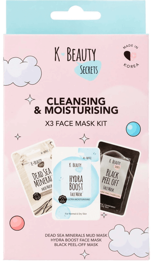 Kbeauty Secrets Face Mask Trio