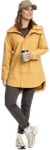 Twentyfour Mode Cape W Dark Ochre