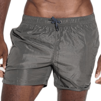 Panos Emporio Badebukser Luxe Swimshort Mørkgrønn