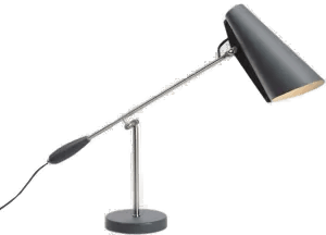 Northern Birdy bordlampe, grå