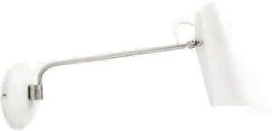 Northern Birdy vegglampe hvit