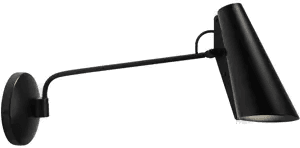 Northern Birdy vegglampe Svart