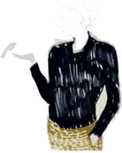 Anna Bülow Hello plakat 50x70 cm