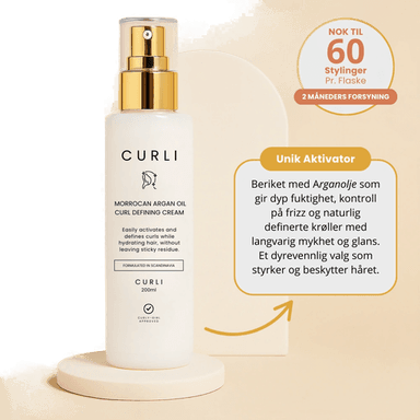 Curli Moroccan Argan Oil Curl Defining Cream