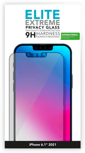 Linocell Elite Extreme Privacy Glass Skjermbeskytter iPhone 13/13 Pro/14