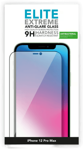 Linocell Elite Extreme Anti-Glare Skjermbeskytter iPhone 12 Pro Max