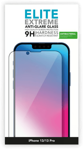 Linocell Elite Extreme Anti-Glare Skjermbeskytter iPhone 13/13 Pro/14