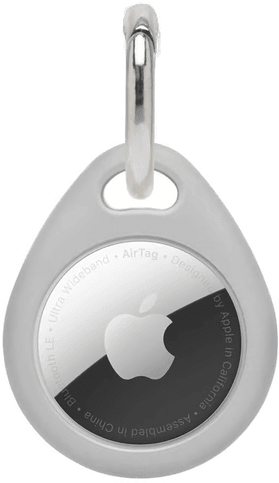 Linocell AirTag Nøkkelring Grå