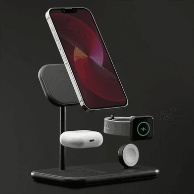 Linocell Premium 3-i-1-ladestasjon