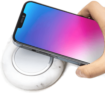 Linocell Holder for Magsafe-lader Marmor