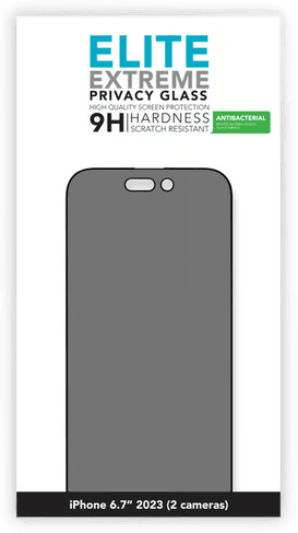 Linocell Elite Extreme Privacy Glass iPhone 15 Plus