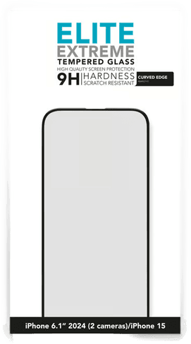 Linocell Elite Extreme Curved Skjermbeskytter iPhone 16/15