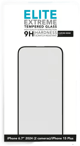 Linocell Elite Extreme Curved Skjermbeskytter iPhone 16 Plus