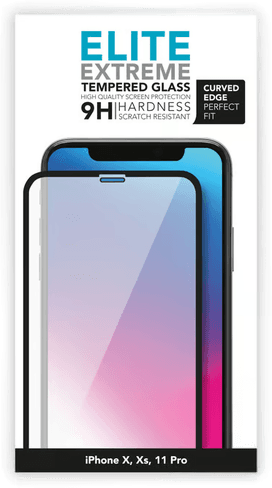 Linocell Elite Extreme Curved Skjermbeskytter iPhone X, Xs, 11 Pro