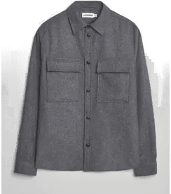 J.Lindeberg Flat Wool Overshirt