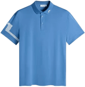 J.Lindeberg Heath Pique Blå M