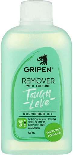 Gripen Remover With Acetone