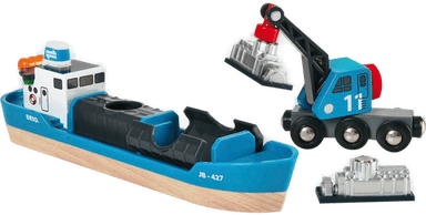 Brio Fraktskip med kran