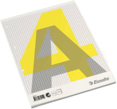 Esselte Rutet Notatblokk A4