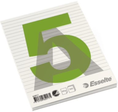Esselte Linjert Notatblokk A5