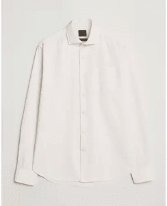 Oscar Jacobson Reg Fit Skjorte Ecru White