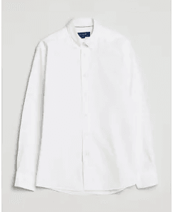 Eton Slim Fit Royal Oxford Shirt White