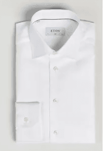 Eton Slim Fit Skjorte Hvit