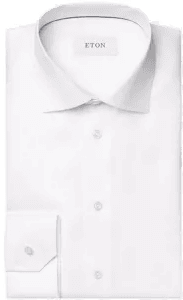 Eton 3000 Super Slim Skjorte Hvit 40