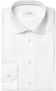 Eton 3000 Slim White Skjorte 43