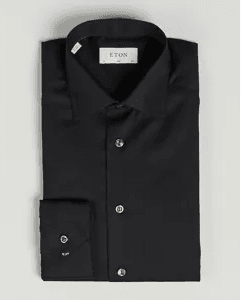 Eton Slim Fit Shirt Black