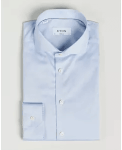 Eton Super Slim Fit Skjorte Blå
